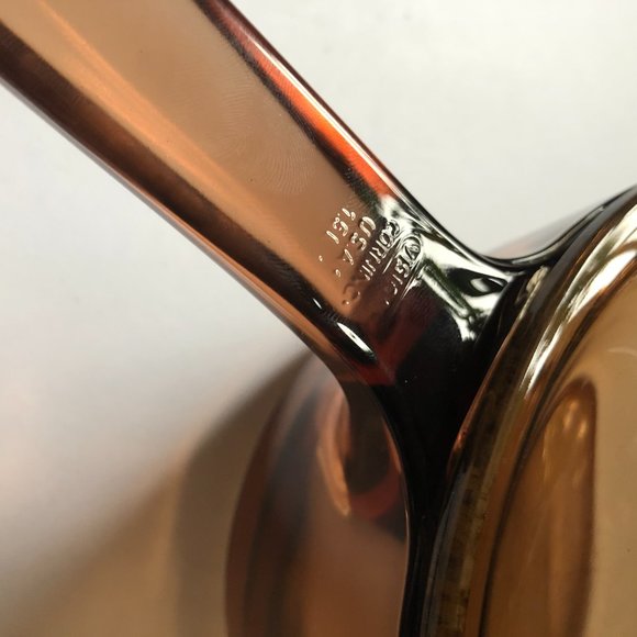 VINTAGE 1980s Corning Amber Visions Cookware 1.5L - Picture 2 of 5